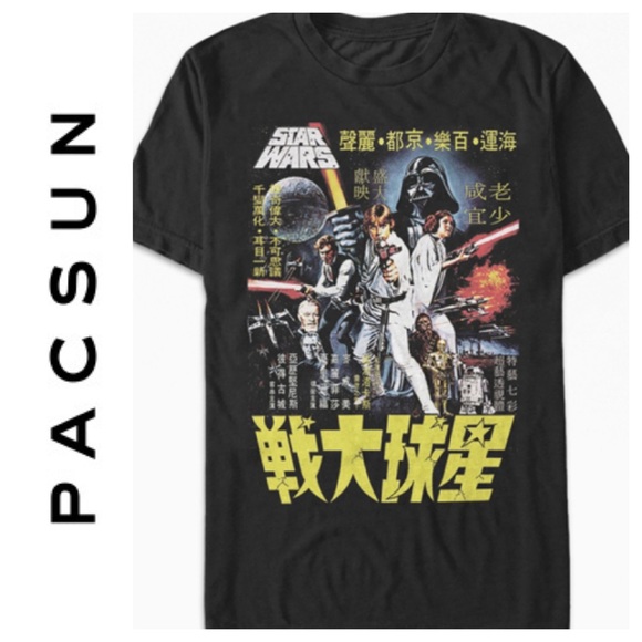 pacsun star wars shirt